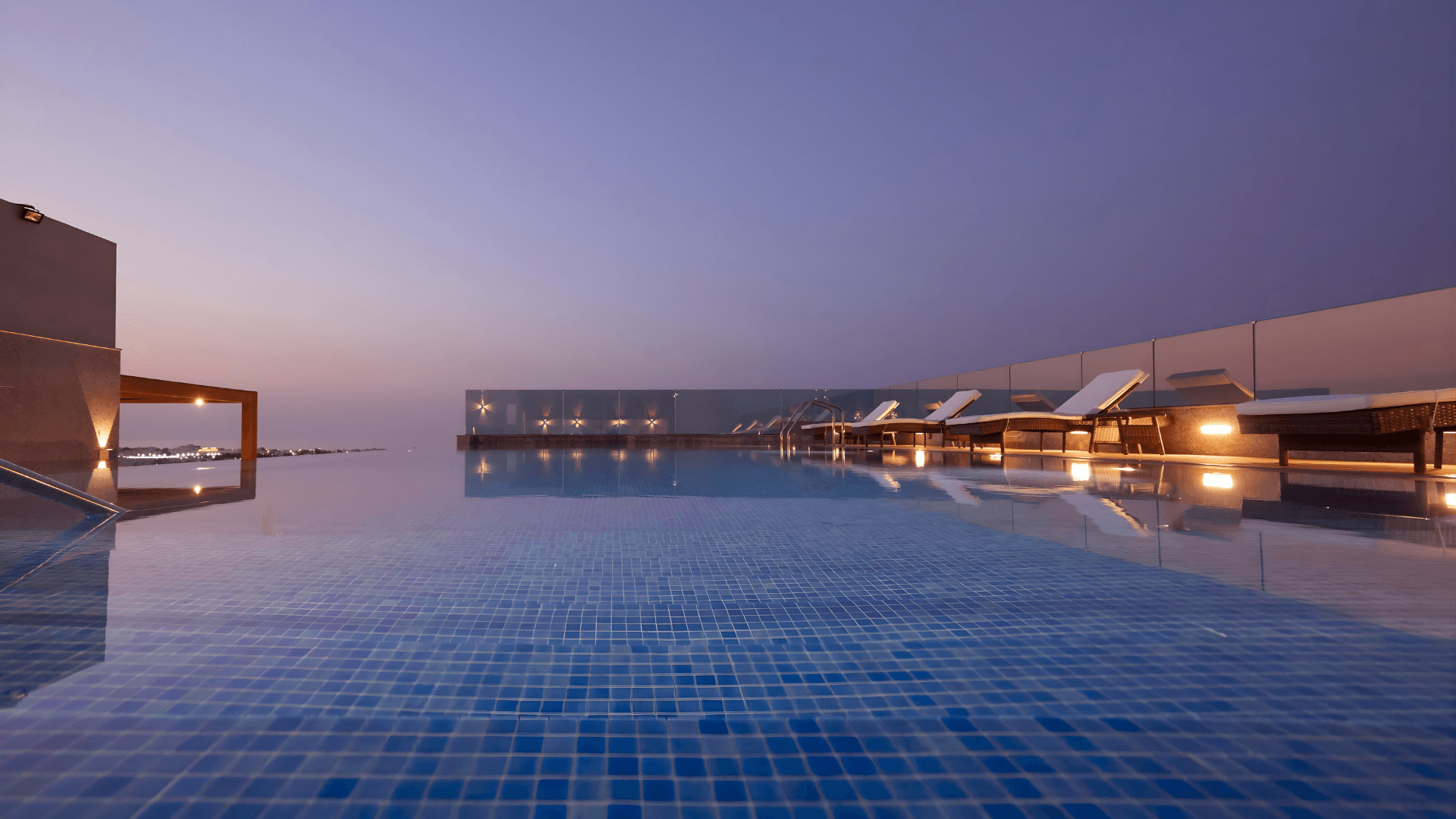 Lakeside Resort at Dusk